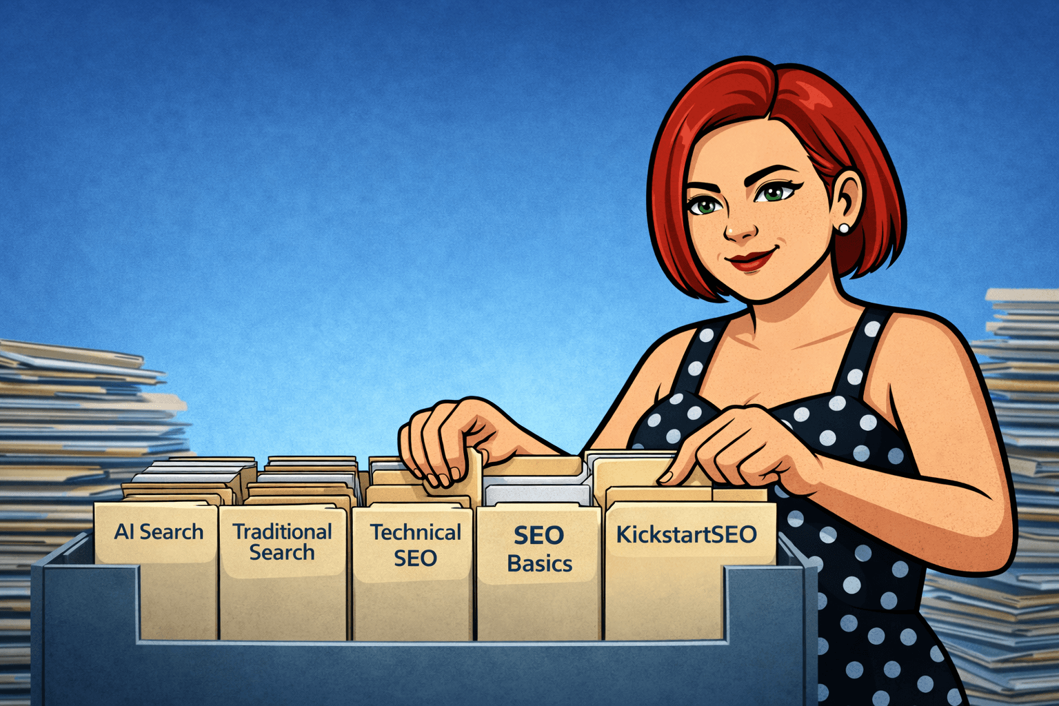 Dee sorts blog folders into six clear categories, showing how a well-organised blog structure beats cluttered tags and messy archives.